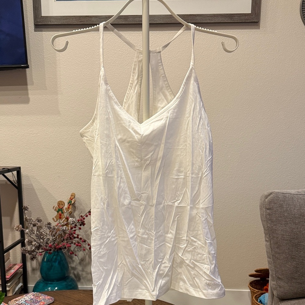 Patagonia White Racerback Tank Top